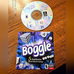 Boggle PC CD-ROM Game Windows 95 98 Hasbro Games